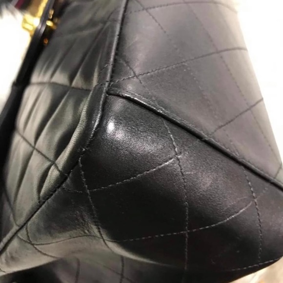 Chanel jumbo vintage flap lambskin bag - Picture 6 of 15